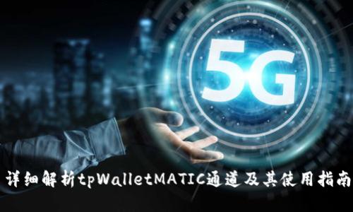 详细解析tpWalletMATIC通道及其使用指南