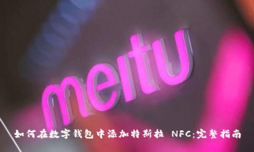 如何在数字钱包中添加特斯拉 NFC:完整指南