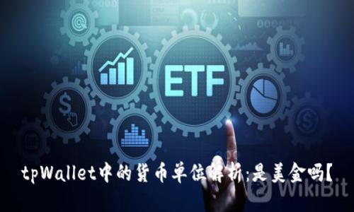 tpWallet中的货币单位解析:是美金吗?