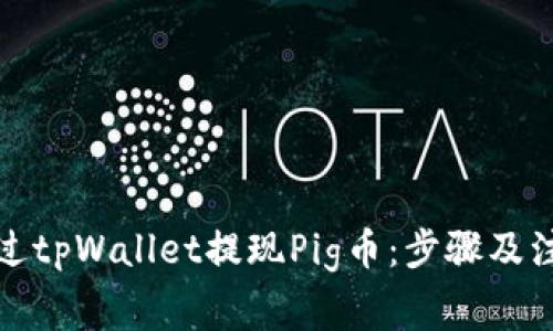 如何通过tpWallet提现Pig币:步骤及注意事项